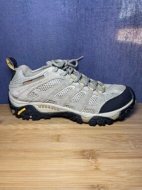 Merrell Original Moab Ventilator Low Hiking Shoes Taupe Beige Women's 8.5 J86612